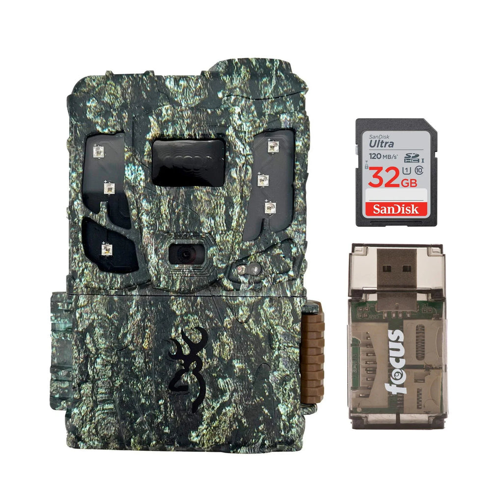Browning Pro Scout Max Extreme HD Cellular Trail Camera w/ 32GB M/Card  & Reader