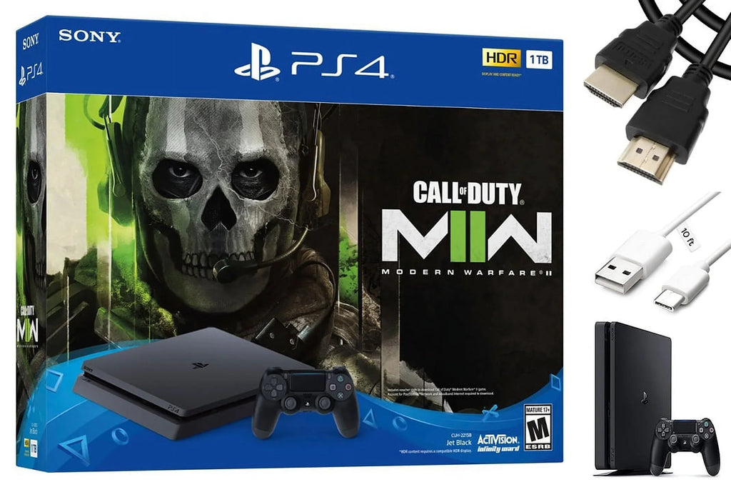 PlayStation 4 Call of Duty Modern Warfare II Console Bundle + Tigology Accessories