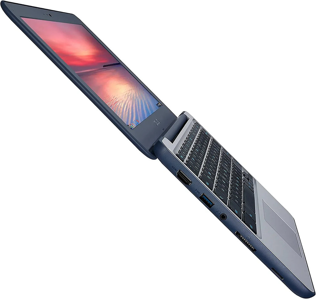 Chromebook C202SA-YS02, 1.60 GHz  Celeron, 4GB DDR3 RAM, 16GB SSD Hard Drive, Chrome, 11" Screen (Used Grade B)