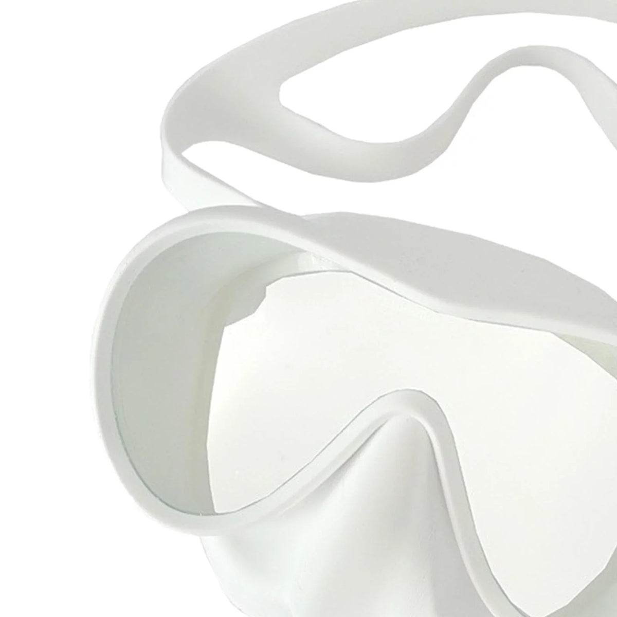 2x Snorkel Goggles Fog Glass Lenses Glass Accessories for Sports Women in The Outdoor Pool Black and White