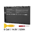 Replace BT04XL Battery for  EliteBook Folio 9480m Ultrabook