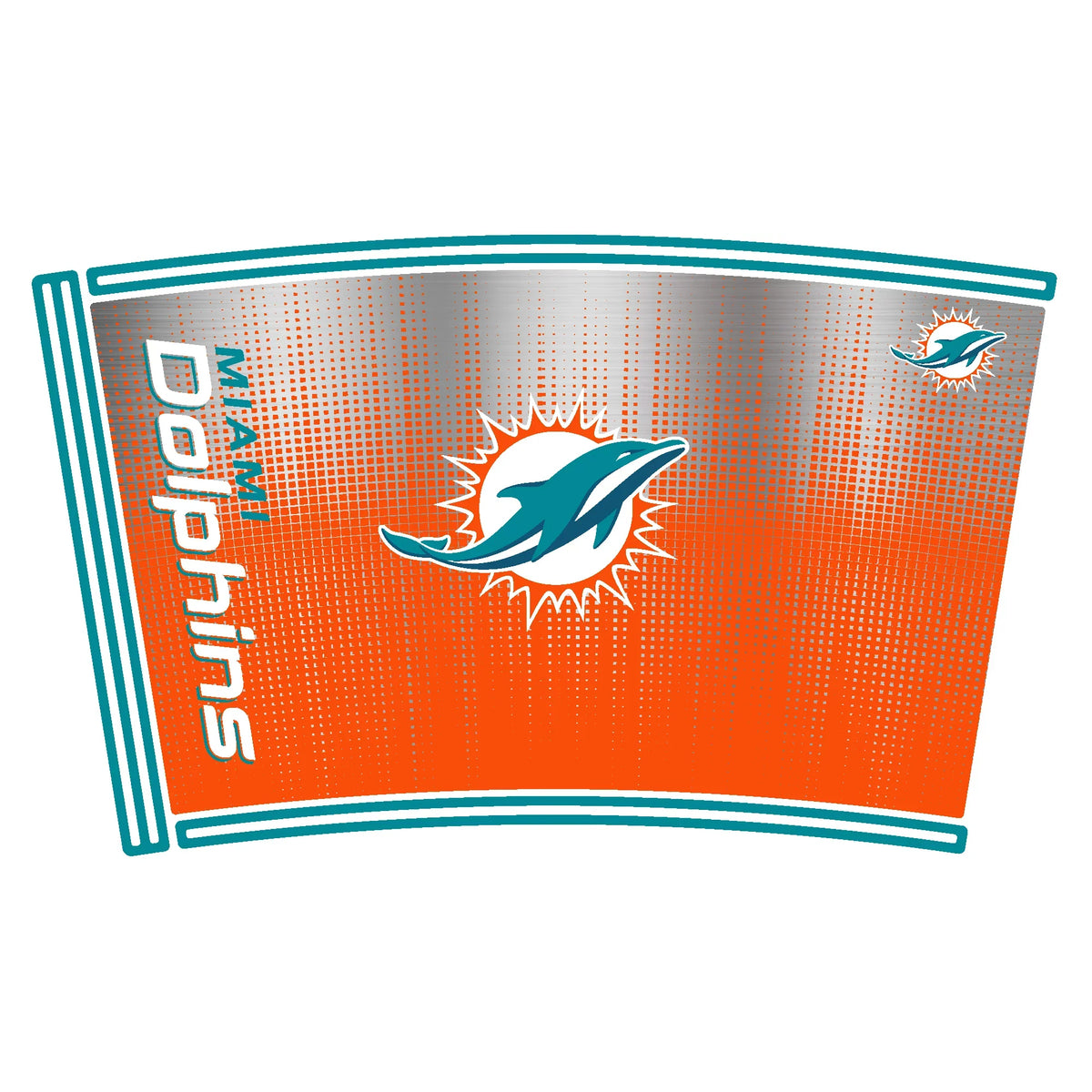 Roadie Tumbler. Miami Dolphins 18oz