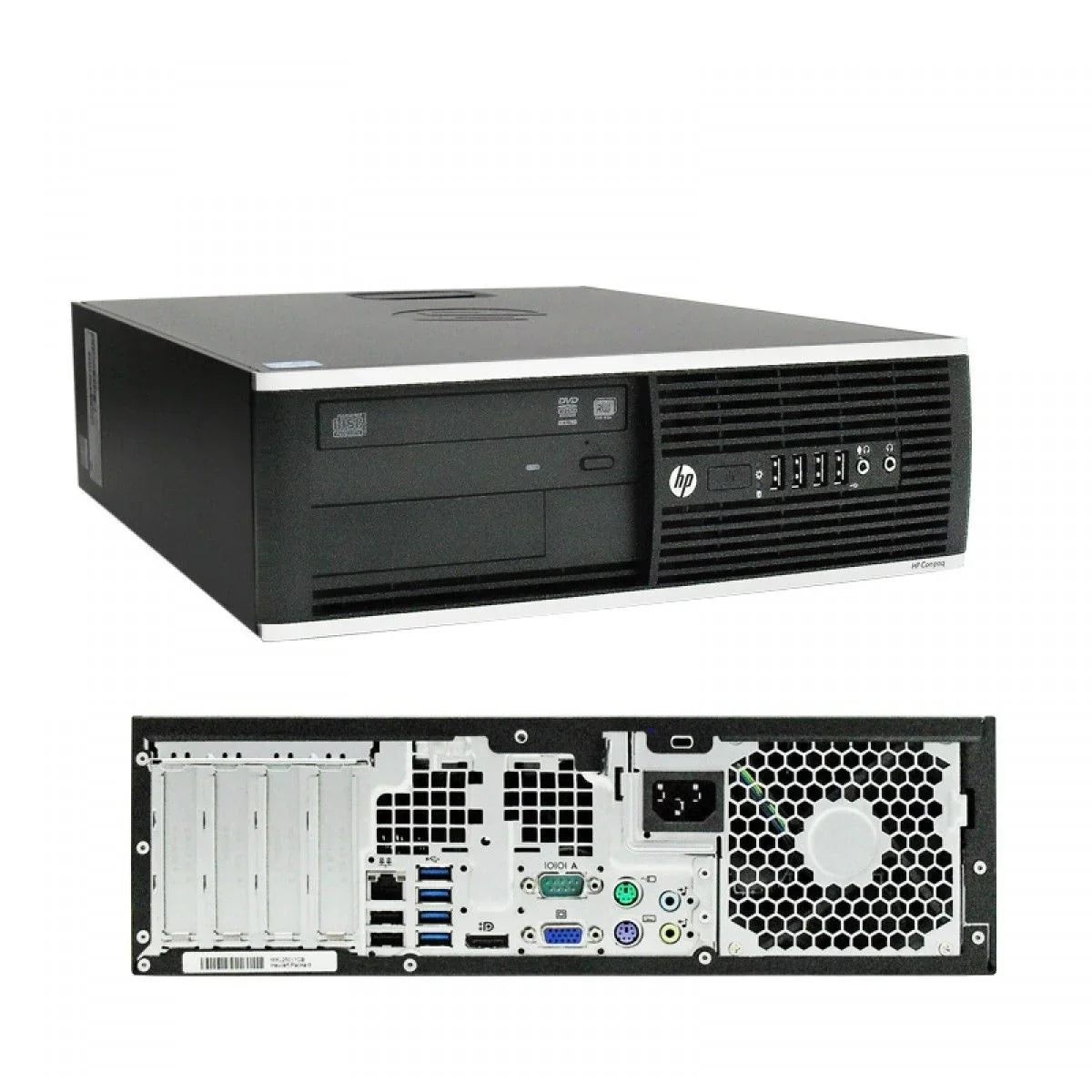 Elite 8100 SFF Dual Core i5 3.2Ghz 8GB RAM 500Gb SSD WiFi Windows 10 Home Desktop Computer - 1 Year Warranty