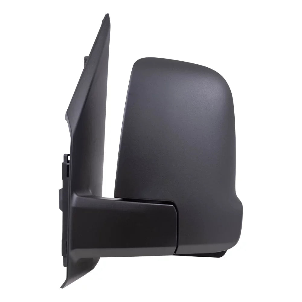 Brock Replacement Driver Side Power Mirror Textured Black with Heat, Signal, Blind Spot Detection & Manual Fold without Camera matching with 2019-2020 Sprinter Cargo 1500/2500/3500 (907)