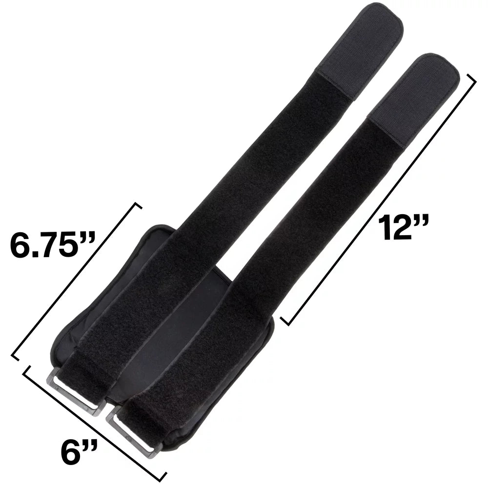 Brybelly SWGT-708 Ankle 3 lbs Weights - Pack of 2