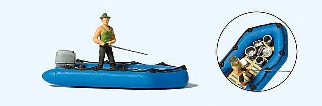 HO Angler (Fishman) in Dighy vessel