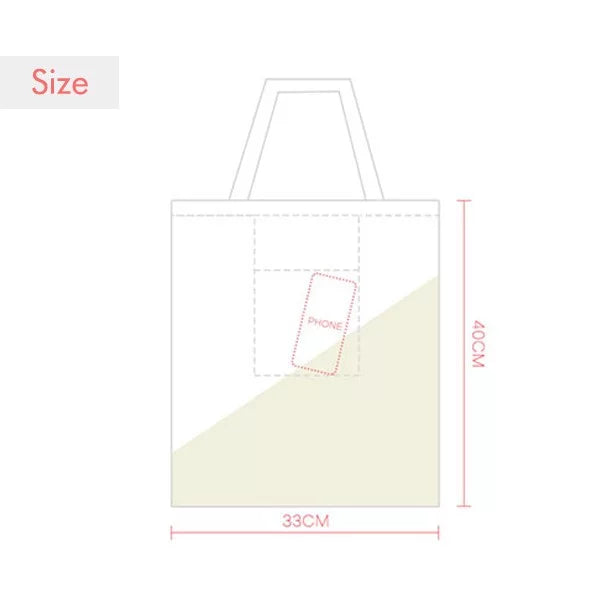 Headwaters Environmental Greening Expression Sack Canvas Tote Shoulder Bag