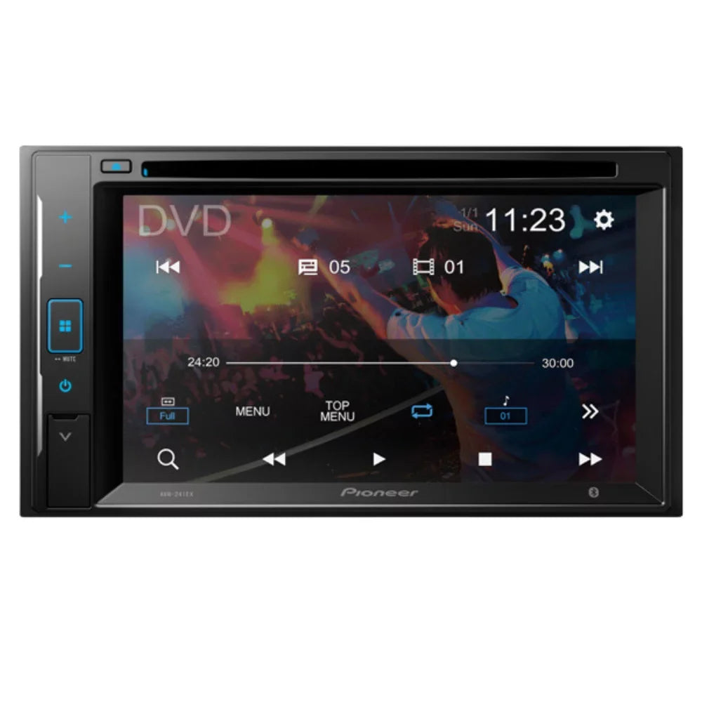 KIT2622 Bundle with Pioneer Multimedia DVD Car Stereo and Installation Kit - for 2009-2012 Nissan Frontier / Bluetooth Touchscreen, Backup Camera, Double Din Mounting Dash Kit