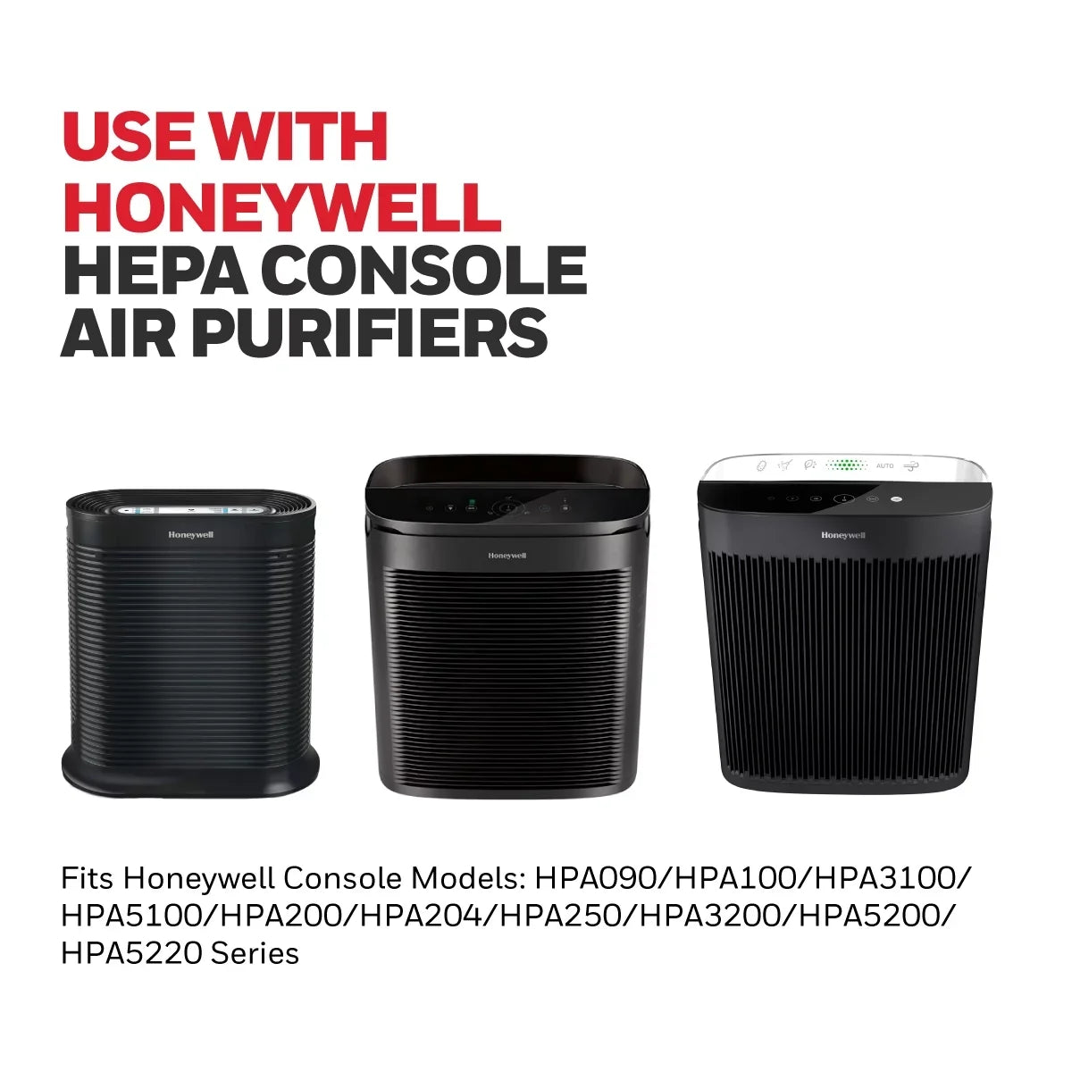 Honeywell Air Purifier Replacement Filter, HRFARVP, HEPA Filter, Value Pack