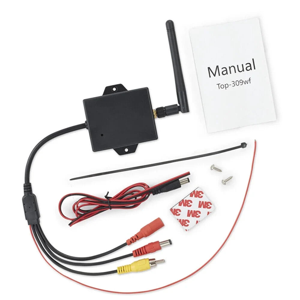 Convert your Wired Rear View Camera to Wireless with this Car Reversing Camera AV to Wifi Transmitter Module - 2.4G Wireless - Easy Installation