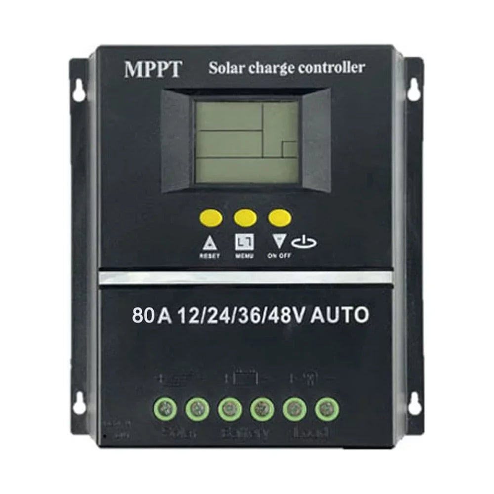 Lixada Solar Controller Automatic Voltage Identification for Rechargeable Battery Leadacid Cell LCD Display Off-grid Electrical Power Generating Systems