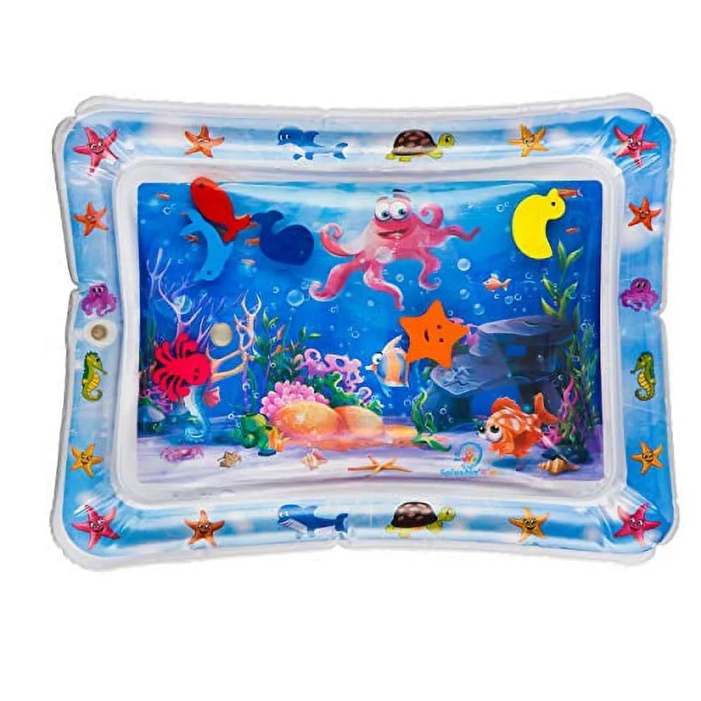 Splashin'kids Inflatable Tummy time Premium liquid mat Infants and Toddlers is The Perfect Fun time Play Activity Center Your Baby's Stimulation Growth