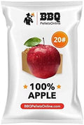 BBQPelletsOnline 100%  All Natural Amish-Made BBQ Pellets - 20 Pounds Perfect for Pellet Smokers, Any Outdoor Grill or Pizza Oven | Hot and Strong Smokey Flavor