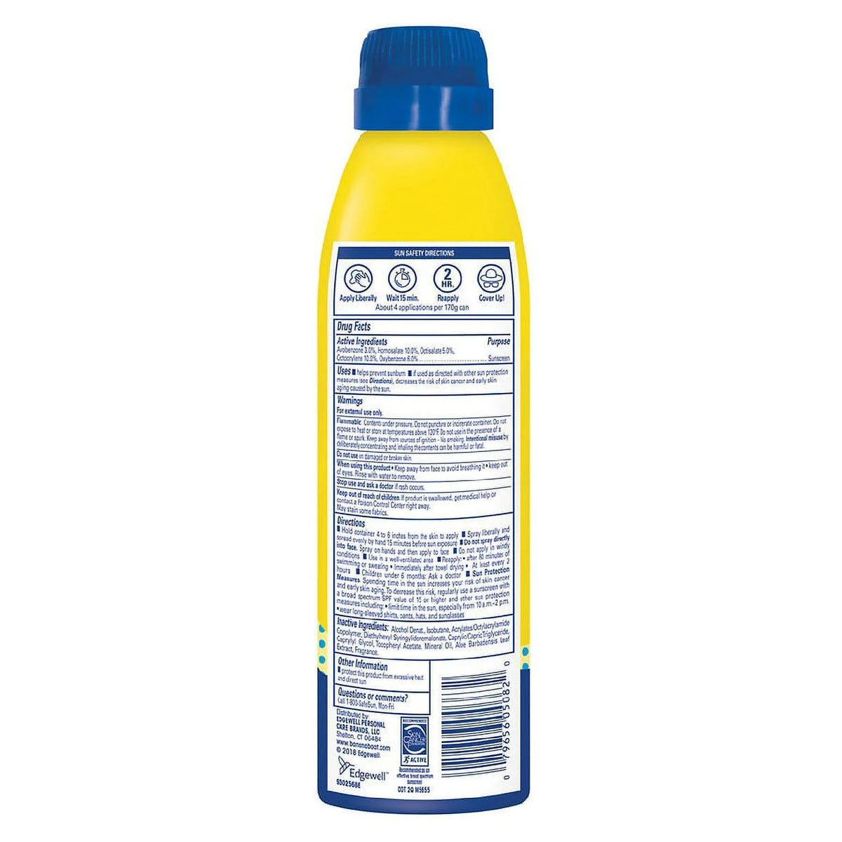 Banana vessel Kids Max Protect & Play Clear Sunscreen Spray SPF 100