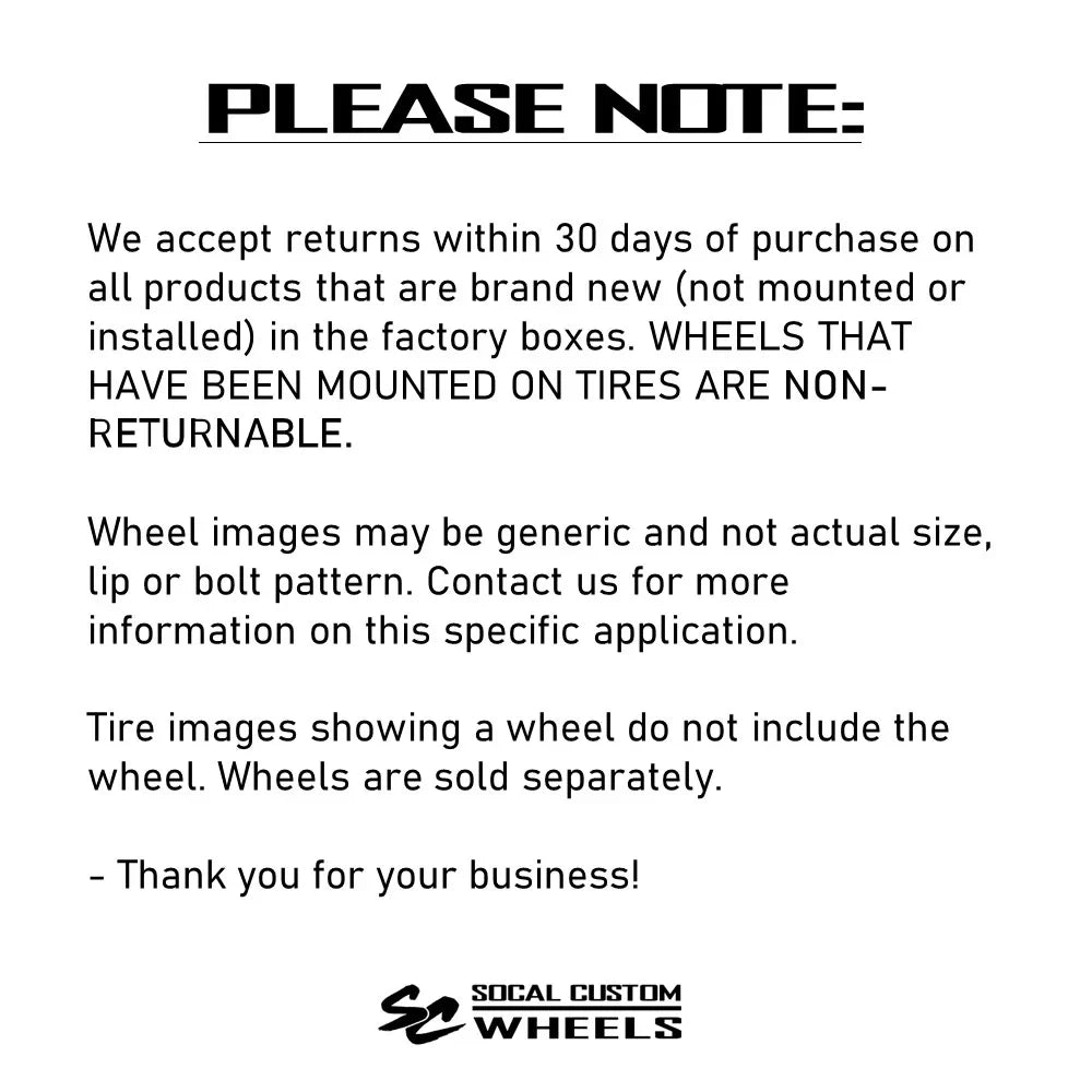 Raceline 948B-SPLIT 20" Cast Aluminum Wheel, SPLIT SATIN BLACK 20X10 8X165.1 -19mm
