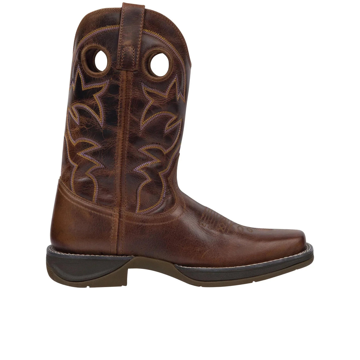 Smoky Mountain Men's Benton Western Boot Square Toe Brown 10.5 EE  US