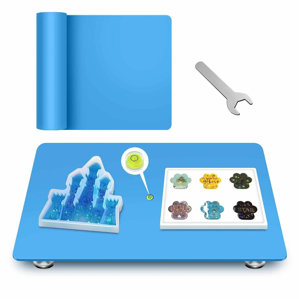 Perfect Resin Supplies & Multipurpose Leveling Table for Flawless Results! #Resi. ResiLevel Pro - The Ultimate 16" x 12" Adjustable Leveling Board for Epoxy Resin & Acrylic Pouring