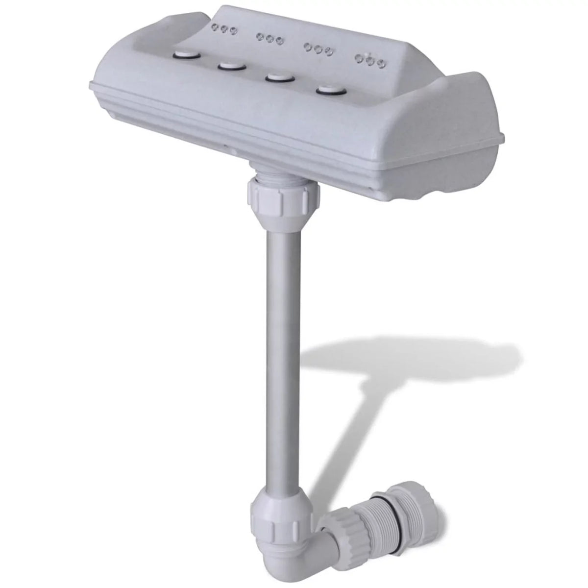 Suzicca Cascade Waterfall Swimming Pool Fountain with LED Lights