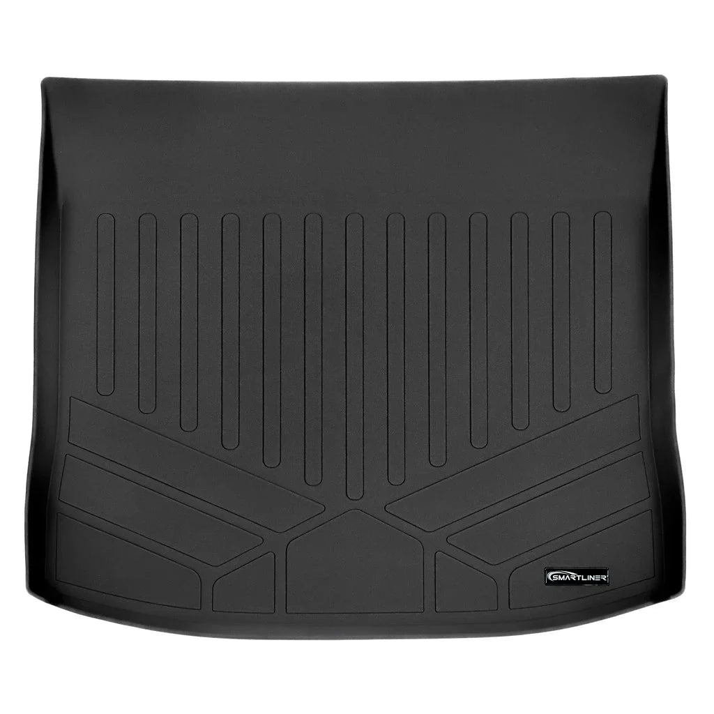 SMARTLINER All elements Custom Fit Cargo Trunk Liner Floor Mat Black matching With 2015-2021  Edge