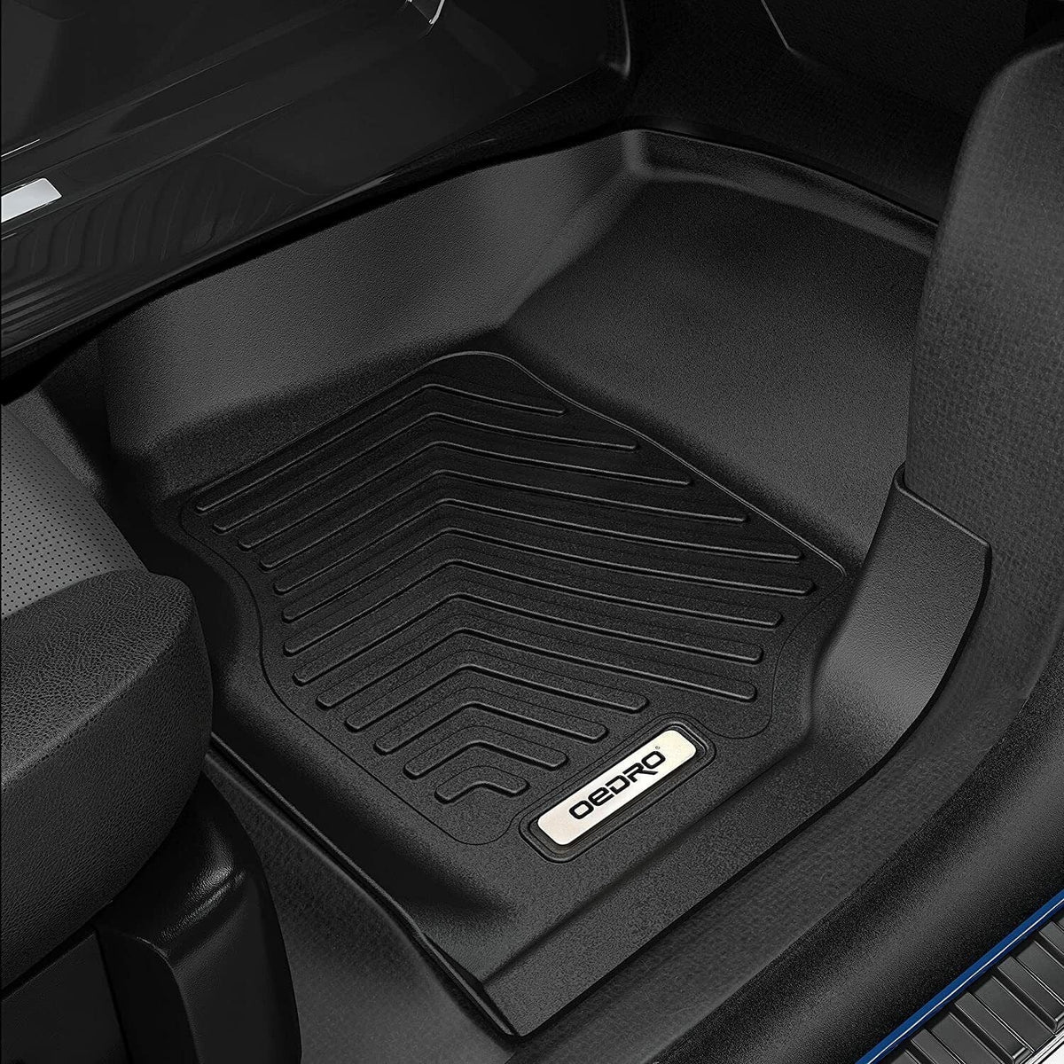 Ledkingdomus Floor Mats for 2019-2024 Subaru Forester 3D TPE Rubber Front & 2nd Seat 2 Row Liner Set All-climate