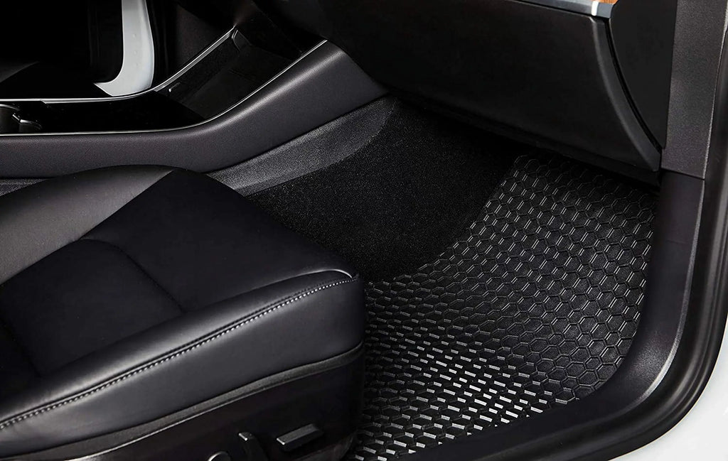 TOUGHPRO Cargo/Trunk Mats Accessories appropriate with Tesla Model Y 5 Seater All elements Heavy Duty Custom Fit 2022