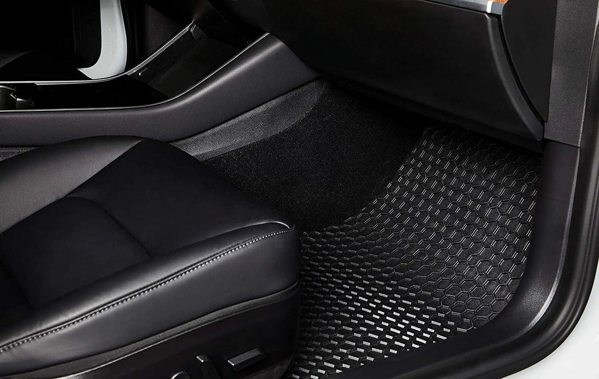 TOUGHPRO Cargo/Trunk Mats Accessories appropriate with Tesla Model Y 5 Seater All elements Heavy Duty Custom Fit 2022