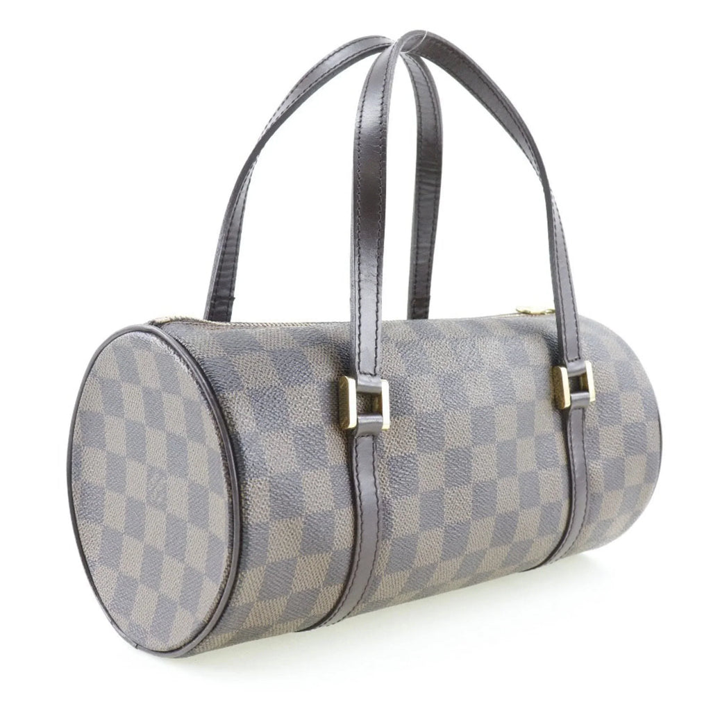 Pre-Owned LOUIS VUITTON Louis Vuitton Papillon PM Handbag Damier Canvas Brown DU0094 Ladies (Good)