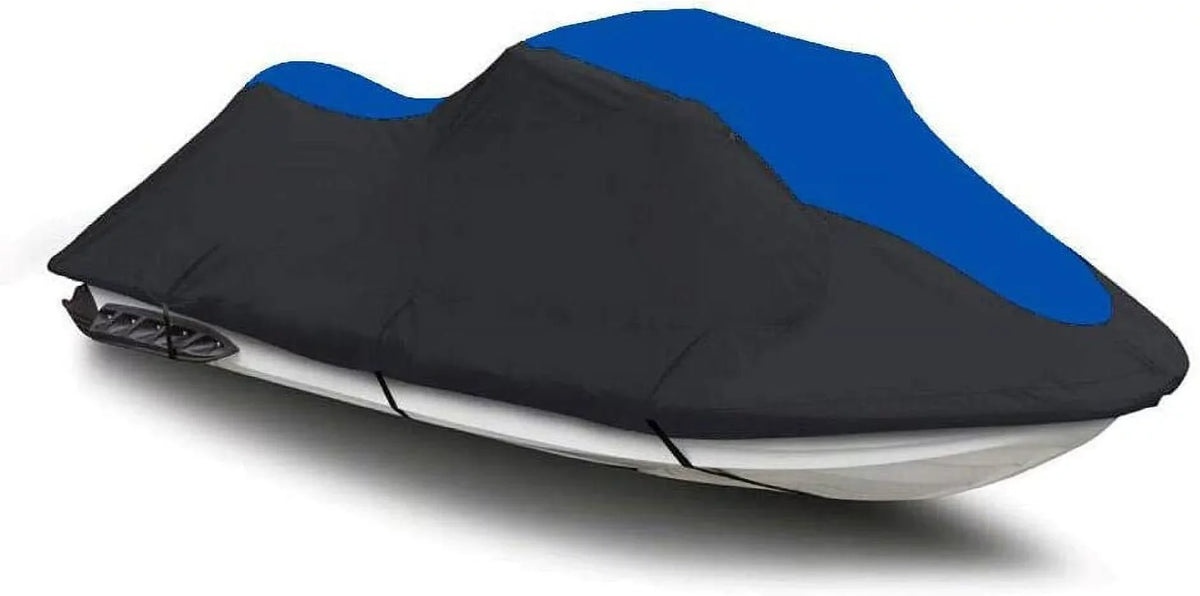 Black/Blue Heavy-Duty protector appropriate for Sea Doo Sea-Doo GTX Wake 155 2011 2012 2013 2014 2015 2016 2017 2018 Jet Ski wrap PWC protector New