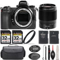 Z6 Mirrorless with 35mm f/1.8 S Lens + 64GB Storage + UV Filter + Extra Backup Battery + Case + Cleaning Kit - International Version