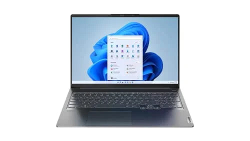 Ideapad 5 Pro Laptop, 16 inch 2.5K QHD IPS Display, AMD Core Ryzen 5 5600H, 8GB RAM, 1TB SSD, Wi-Fi, Bluetooth, Windows 11, Bundle with JAWFOAL