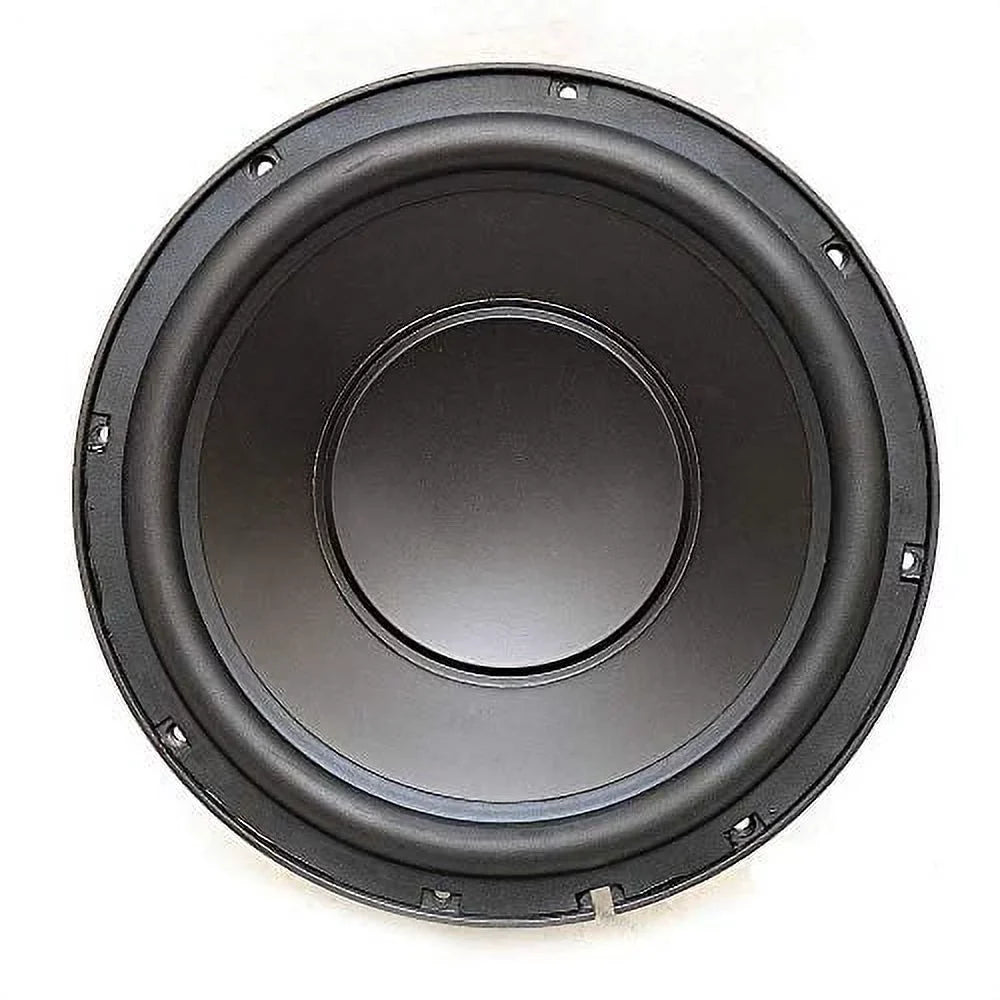 Jensen MSW10 Universal 10" Marine Grade Subwoofer, 500 Watts Max Handling Power, 250 Watts RMS Power, Impedance 4 Ohms, Frequency Response 20Hz - 1kHz, Sealed Housing Design, Matt Black PP Cone