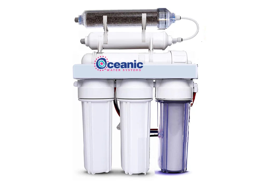 75 GPD | Portable Reverse Osmosis Dual Outlet Use (Drinking + 0 TDS Aquarium Reef / Deionization) moisture Filtration System
