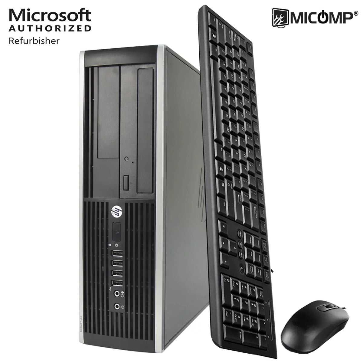 Elite 8100 SFF Dual Core i5 3.2Ghz 8GB RAM 500Gb SSD WiFi Windows 10 Home Desktop Computer - 1 Year Warranty