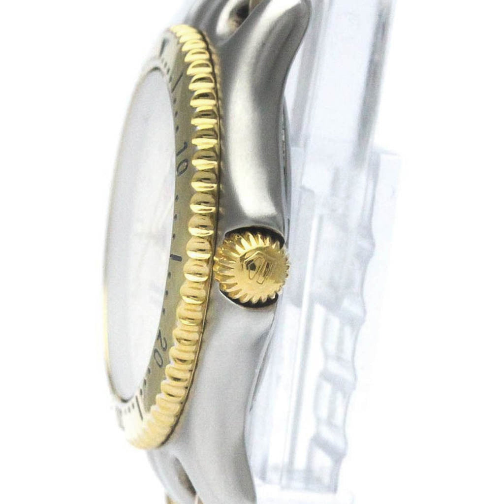 Pre-Owned Polished TAG HEUER Sel 200M Gold Plated Steel Mid Size Watch S95.713 BF568511 (Good)