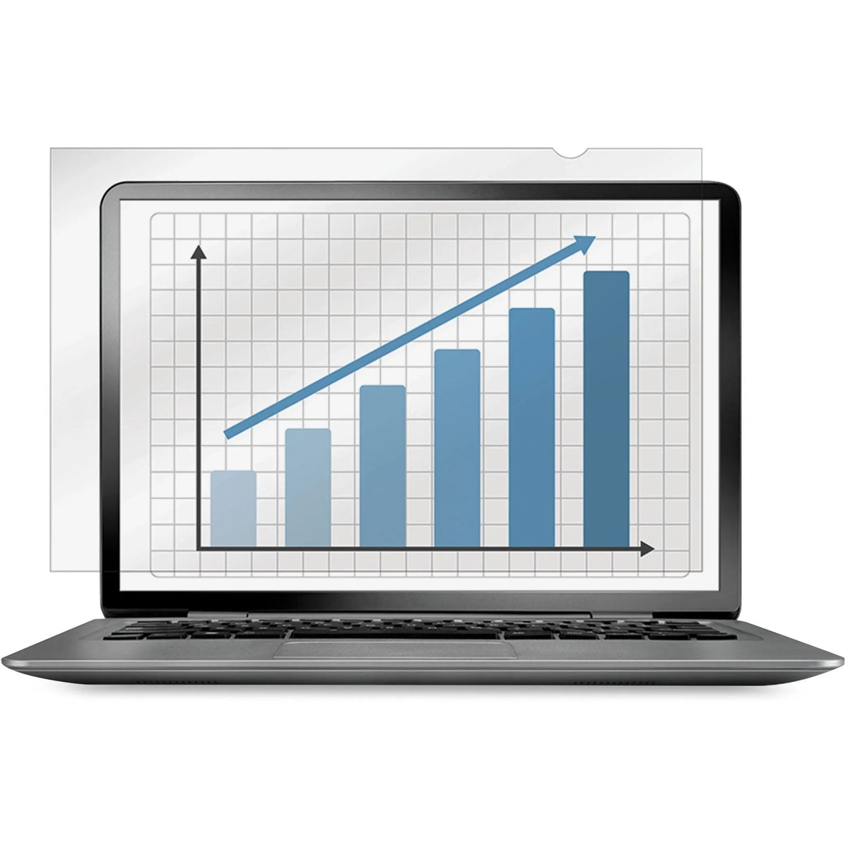 Fellowes PrivaScreen&trade; Blackout Privacy Filter - 13.3" Wide For 13.3" Widescreen LCD MacBook Air - 16:9 - Fingerprint impervious, Scratch protected - Polyethylene - TAA Compliant