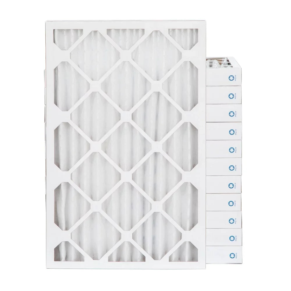 Actual Size: 11-1/2 x 19-1/2 x 1-3/4. Case of 12. 12x20x2 MERV 11, MPR 1000 Pleated AC Furnace 2" Air Filters by Pamlico