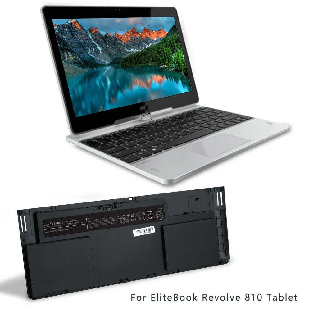 OD06XL Battery for  Elitebook Revolve 810 G1 G2 G3 Series 698943-001 H6L25AA