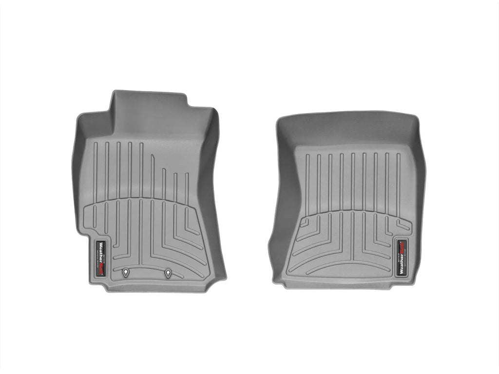 WeatherTech Custom Fit FloorLiners matching with 2009-2013 Subaru Forester - 1st Row (Driver & Passenger), Grey