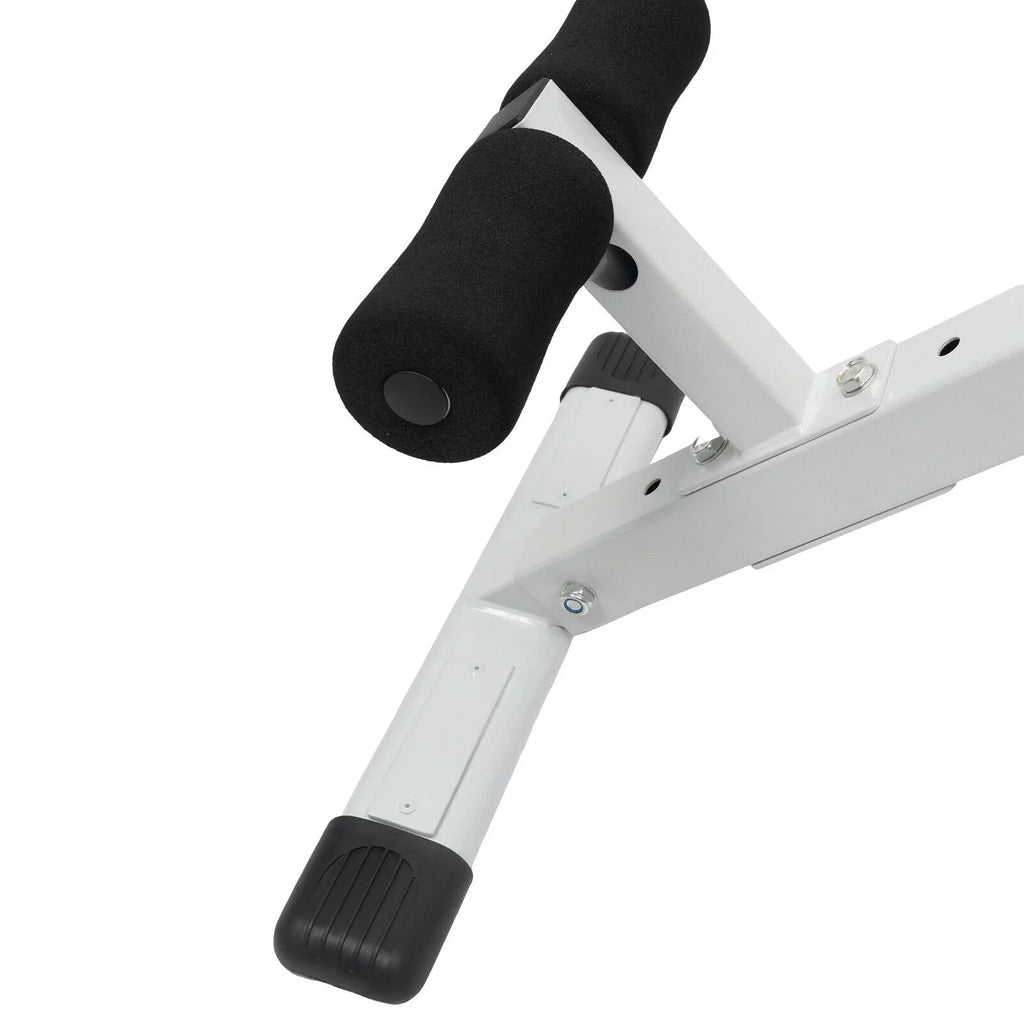 ZhdnBhnos Roman Chair Folding Hyperextension Bench 5 Levels Adjustable Roman Chair Back Exercise Strength Tighten Abdominal 330 lbs