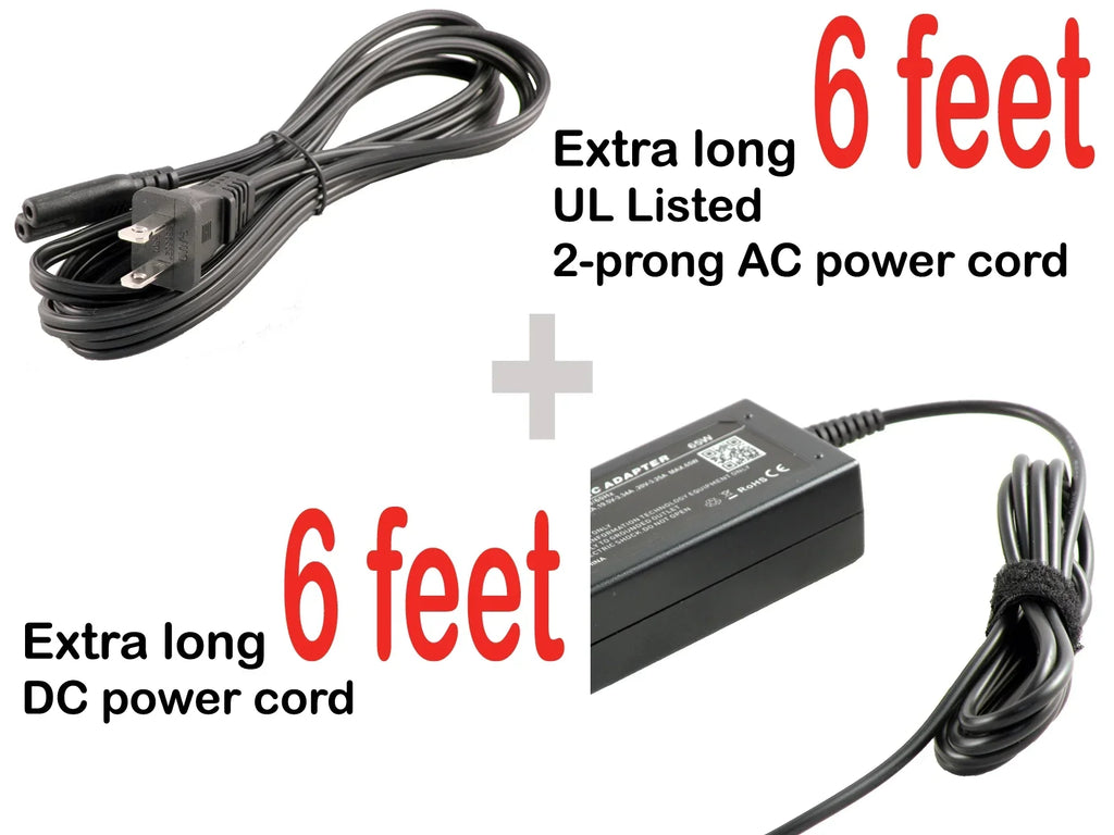 iTEKIRO 90W AC Adapter for  Latitude XFR D630, XT Tablet PC, XT2, XT2n, XT3 - P05S001, Z, Zn; Precision 15 3540, 15 3541, M1210, M140, M20, M2300