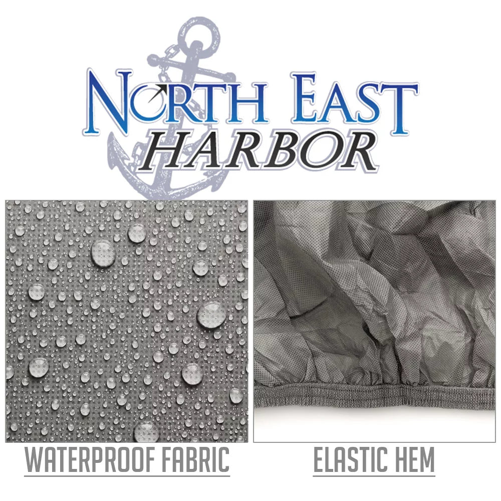 NEH Superior Pickup Truck shield - Waterproof All climate Breathable Outdoor Indoor - Gray - Fits Pickup Trucks with Extended Cab, Standard Bed up to 20' 9" Length (249" x 70" x 60")
