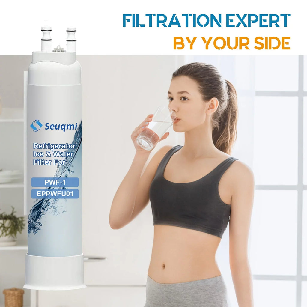 2Pack Seuqmi brand liquid and ice filters are appropriate with Frigidaire®PurePour PWF-1 FPPWFU01