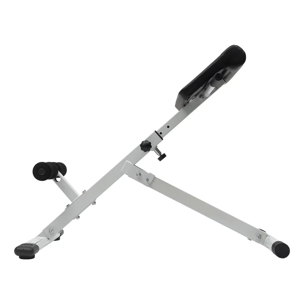 ZhdnBhnos Roman Chair Folding Hyperextension Bench 5 Levels Adjustable Roman Chair Back Exercise Strength Tighten Abdominal 330 lbs