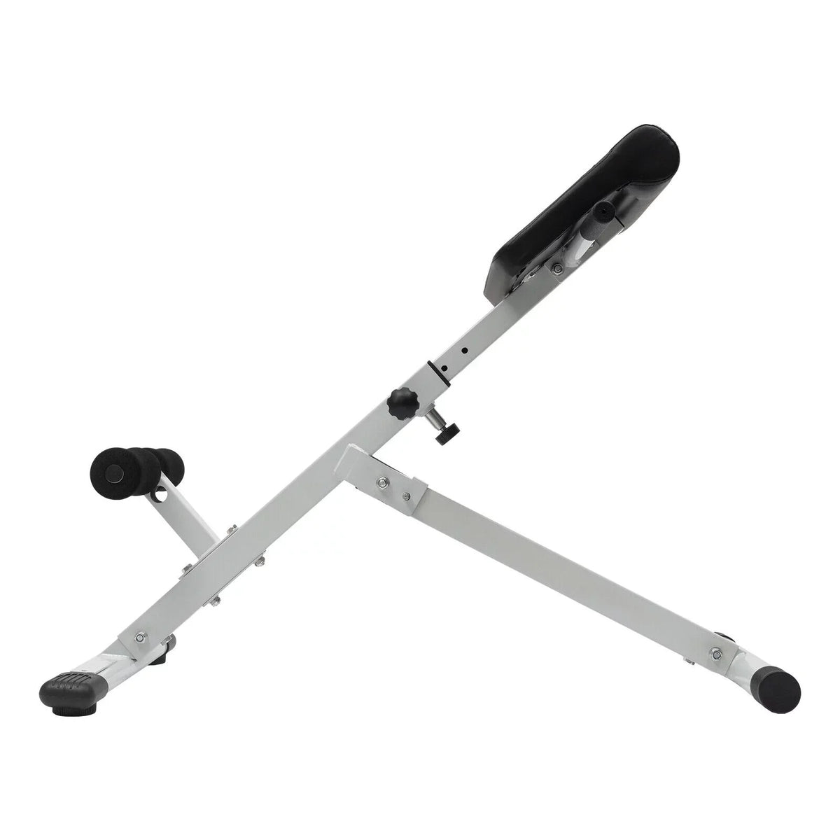 ZhdnBhnos Roman Chair Folding Hyperextension Bench 5 Levels Adjustable Roman Chair Back Exercise Strength Tighten Abdominal 330 lbs