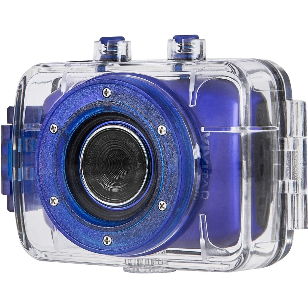 Vivitar DVR781 Pro Series 1.3 Megapixel 1.4" Display Action Camcorder with Accessories