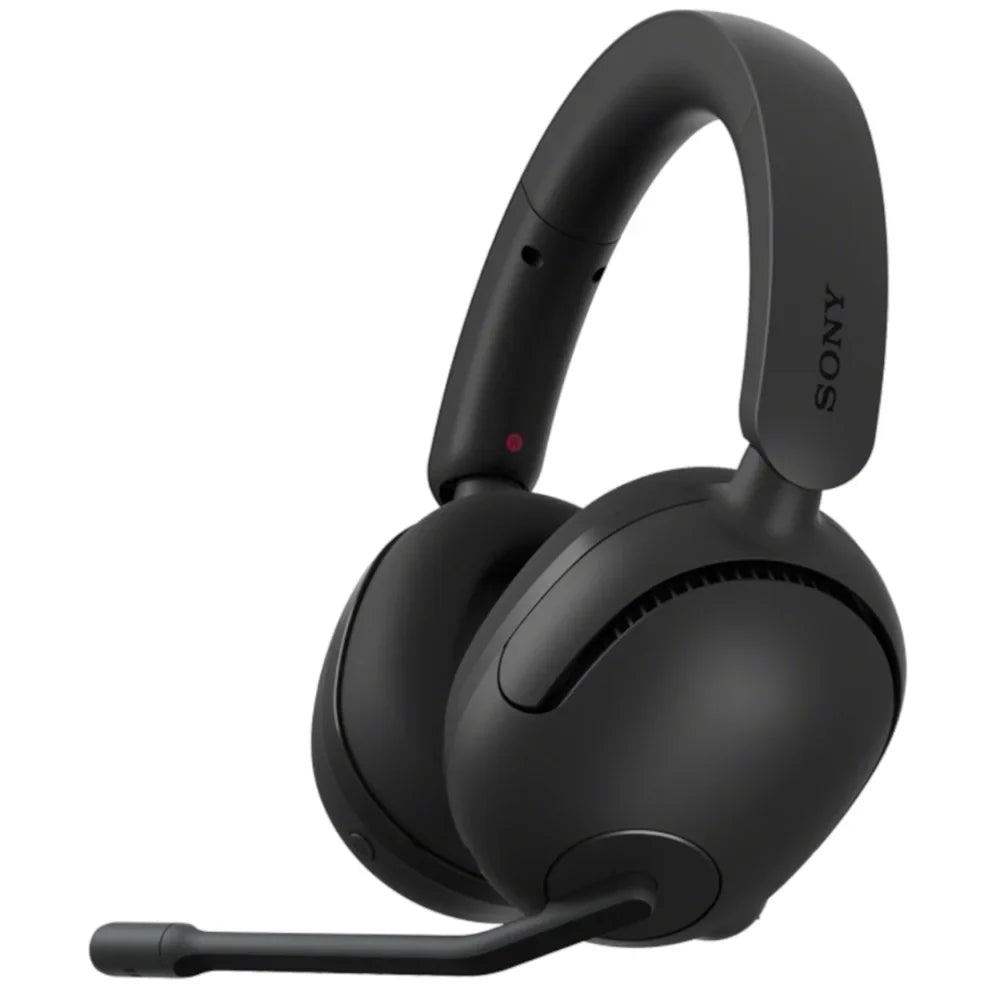 WHG500/B INZONE H5 Wireless Noise Cancelling Gaming Headset, Black Bundle with Deco Gear Pro Audio Headphone Stand, 6 Foot USB-A to USB-C Cable & 2 YR CPS Enhanced Protection Pack