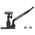 Tomshoo Durable Kayak craft Transducer Mounting Arm, Fish Finder Mount Base Adapter, 360 Degree Swivel