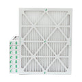 ( 8 Pack ) Exact Size: 15-1/2 x 19-1/2 x 1-3/4. 16x20x2 MERV 10 Pleated AC Furnace Air Filters by Glasfloss Industries