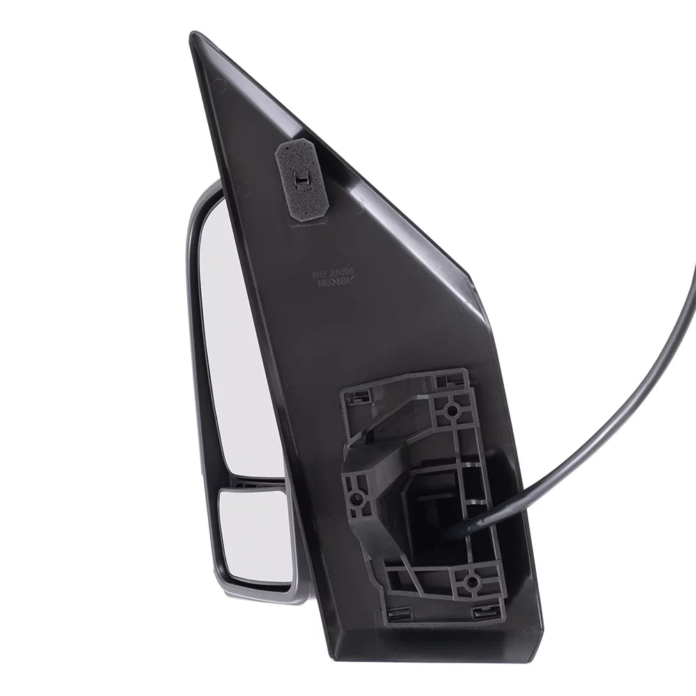 Brock Replacement Driver Side Power Mirror Textured Black with Heat, Signal, Blind Spot Detection & Manual Fold without Camera matching with 2019-2020 Sprinter Cargo 1500/2500/3500 (907)