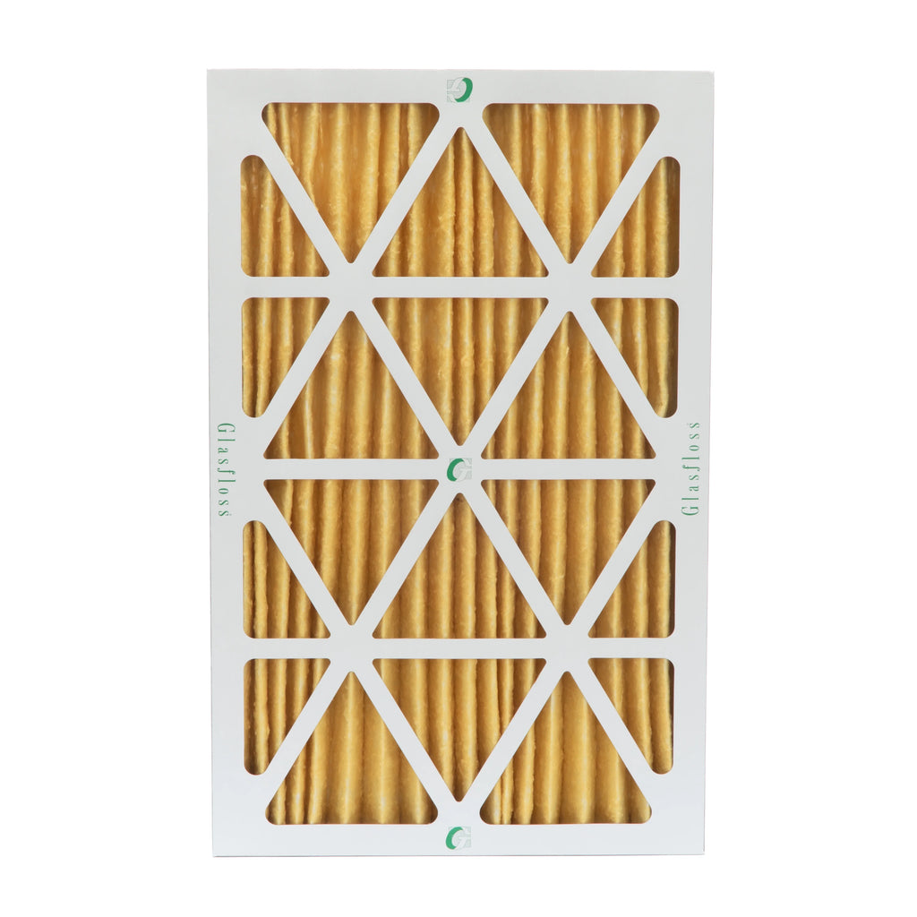 Actual Size: 17-1/2 x 23-1/2 x 1-3/4. 3 Pack of 18x24x2 MERV 11 Pleated 2" Inch Air Filters by Glasfloss